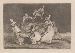 Kvinnelig dårskap av Francisco Jose de Goya y Lucientes