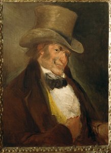 Goya og Lucientes, selvportrett (olje på lerret) av Francisco Jose de Goya y Lucientes