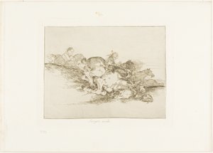 It Always Happens, plate åtte fra The Disasters of War av Francisco Jose de Goya y Lucientes