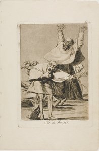 It is Time, plate 80 fra Los Caprichos av Francisco Jose de Goya y Lucientes