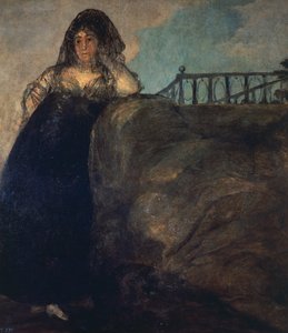 leocadia av Francisco Jose de Goya y Lucientes