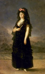Maria Luisa av Parma (1751–1819) (olje på lerret)