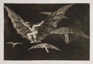 Flymodus (en måte å fly på) av Francisco Jose de Goya y Lucientes