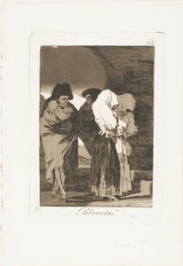 Stakkars småjenter!, tallerken 22 fra Los Caprichos av Francisco Jose de Goya y Lucientes