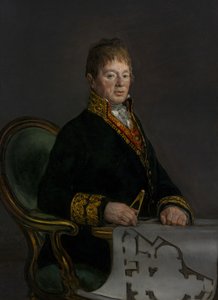 Portrett av Don Juan Antonio Cuervo, 1819
