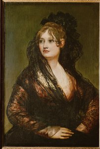 Portrett av Dona Isabel de Porcel, før 1805 (olje på lerret) av Francisco Jose de Goya y Lucientes