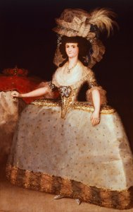 Dronning Mary Louise av Francisco Jose de Goya y Lucientes