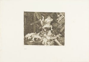 Herjinger av krig, plate 30 fra The Disasters of War av Francisco Jose de Goya y Lucientes