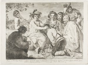 Drunkardene av Francisco Jose de Goya y Lucientes