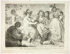 Drunkardene av Francisco Jose de Goya y Lucientes