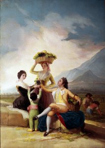 The Harvest (olje på lerret av Francisco de Goya