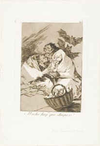 Det er nok å suge, plate 45 fra Los Caprichos av Francisco Jose de Goya y Lucientes