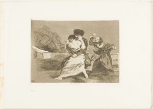 De liker det ikke, plate ni fra Krigens katastrofer av Francisco Jose de Goya y Lucientes