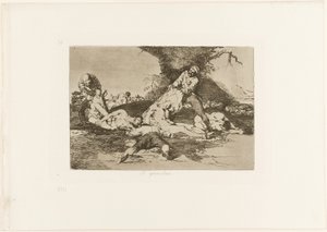 De gjør bruk av dem, plate 16 fra The Disasters of War av Francisco Jose de Goya y Lucientes