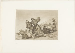 Også dette, plate 43 fra The Disasters of War av Francisco Jose de Goya y Lucientes