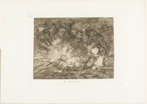Will She Rise Again?, plate 80 fra The Disasters of War av Francisco Jose de Goya y Lucientes
