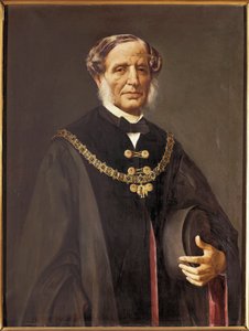 Portrett av den spanske politikeren Manuel Seijas Lozano (1800-1868) av Francisco Jover y Casanova
