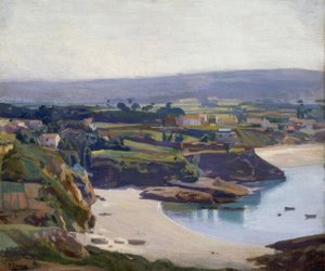 STRANDEN I ESPIÑEIRO – 1931–50X60 CM–