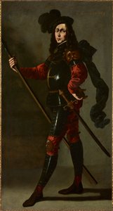 The Infante P. Bustos de Lara, ca 1640-1645. av Francisco de Zurbaran