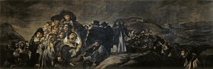 En pilegrimsreise til San Isidro av Francisco de Goya