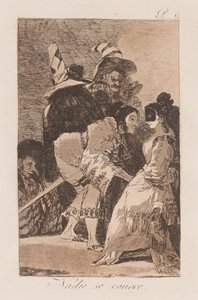 Utseende er villedende, sent på 18.-tidlig 1800-tallet (trykk) av Francisco de Goya