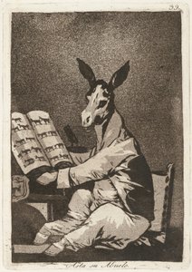 Asta su abuelo (Og det samme var hans bestefar) av Francisco de Goya