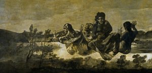 Atropos The Fates av Francisco de Goya