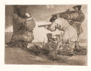 Barbar! (38) av Francisco de Goya