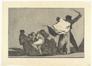 Kjent dårskap Disperate Conocido Los Disparates (The follies) (serietittel) Los Proverbios (The proverbs) (serietittel) av Francisco de Goya