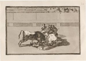 Caida de un picador de su caballo debajo del toro (A Picador is Unhorsed and Falls under the Bull)   1247552   no       norwegian Successfully Translated  Original: A Breath of Wind Translat: A Breath of Wind 1399906 no norwegian Successfully Translated Or av Francisco de Goya