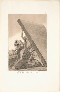Caprichos: Og fortsatt går de ikke! av Francisco de Goya