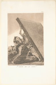 Caprichos: Og fortsatt går de ikke!. av Francisco de Goya