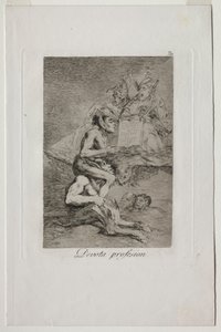 Caprichos: fromt yrke av Francisco de Goya