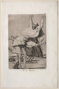 Caprichos: Det er på tide. av Francisco de Goya