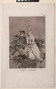 Caprichos: Ingenting kunne gjøres med det av Francisco de Goya