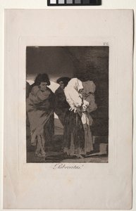 Caprichos: stakkars små jenter! av Francisco de Goya