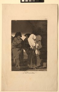 Caprichos: Stakkars småjenter!. av Francisco de Goya