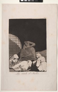 Caprichos: Søvn overvinner dem av Francisco de Goya