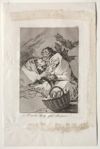 Caprichos: Det er mye å suge av Francisco de Goya