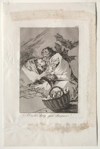 Caprichos: There is Plenty to Suck, 1799. av Francisco de Goya