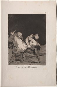 Caprichos: De bar henne av! av Francisco de Goya