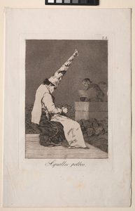 Caprichos: Disse støvflekkene av Francisco de Goya