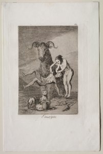Caprichos: Prøver av Francisco de Goya