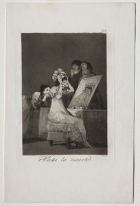 Caprichos: Inntil døden av Francisco de Goya