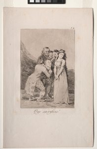 Caprichos: For et offer! av Francisco de Goya