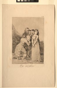 Caprichos: For et offer!. av Francisco de Goya