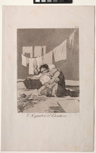 Caprichos: Ja, han brøt potten. av Francisco de Goya