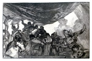 Clear Fantasy, 1819-1823 av Francisco de Goya