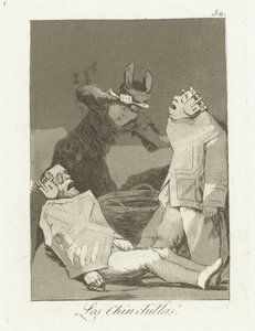 De Chinchillas Los Chinchillas (title on object) Los Caprichos (series title)   1368877   no       norwegian Successfully Translated  Original: Pages from the illustrated book "Panoramic Views along the Banks of the Sumida River (Ehon Sumidagawa ryogan ich av Francisco de Goya