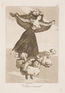 De har fløyet bort av Francisco de Goya
